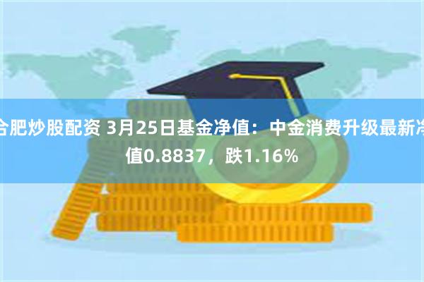 合肥炒股配资 3月25日基金净值：中金消费升级最新净值0.8837，跌1.16%
