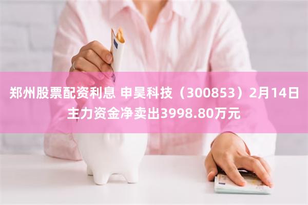 郑州股票配资利息 申昊科技（300853）2月14日主力资金净卖出3998.80万元